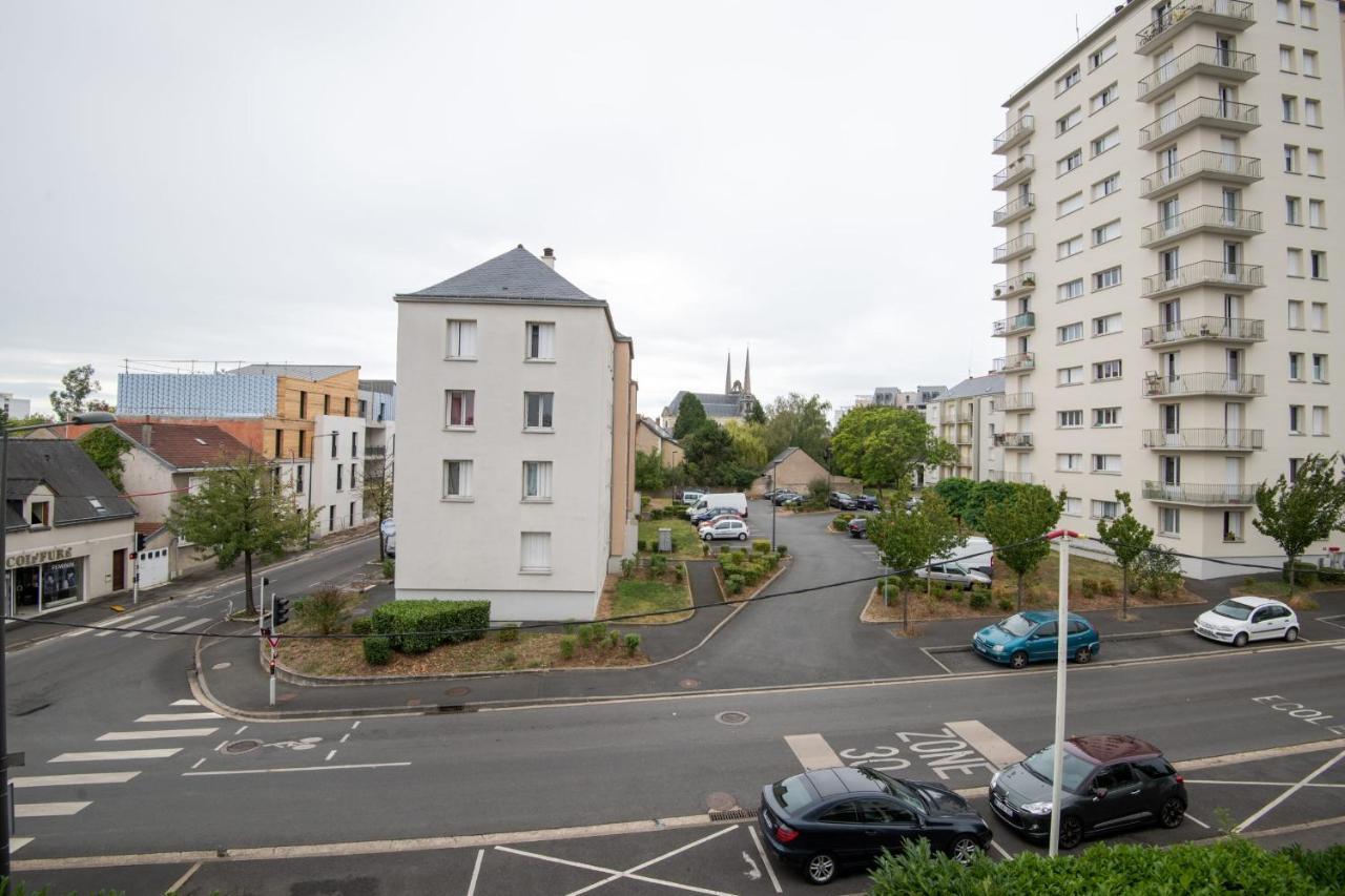 Ferienwohnung Beautiful F1 Bis In The Heights Of Tours #Private Parking Exterior foto